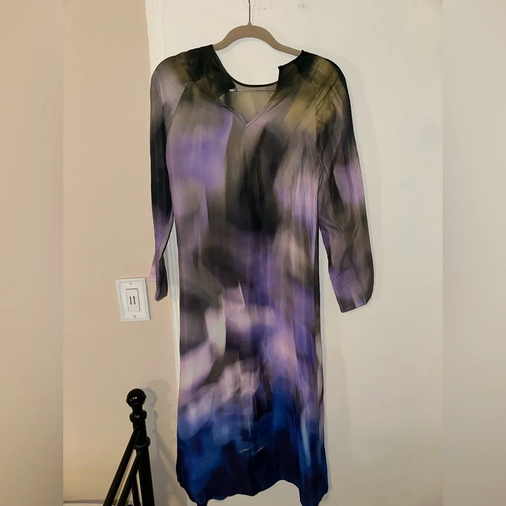 NO.6 COCO DRESS - DARK CARWASH Size Small - Picture 10 of 12